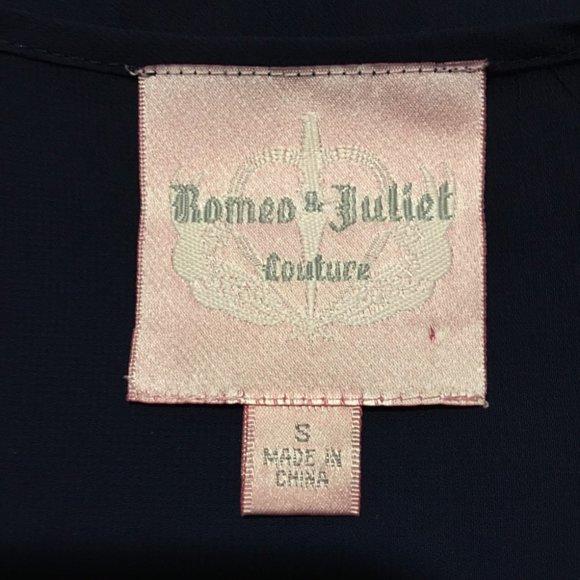 Romeo & Juliet Couture Pleated Mini Dress - Small - Picture 5 of 5